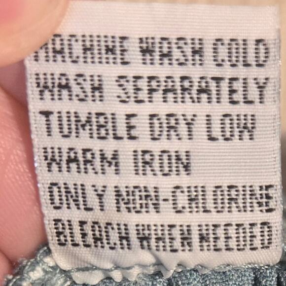 NWT Alfred Dunner 20 Seafoam Light Blue Pants/Trousers [0379] - Picture 8 of 9